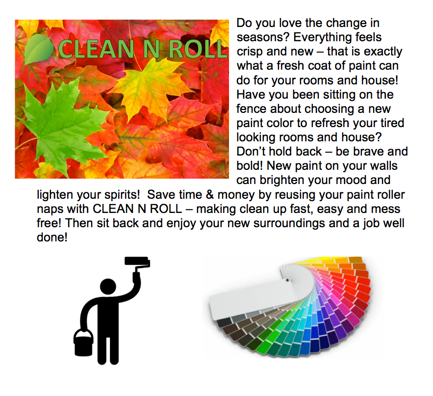 Change of Season - time to refresh your tired looking rooms!